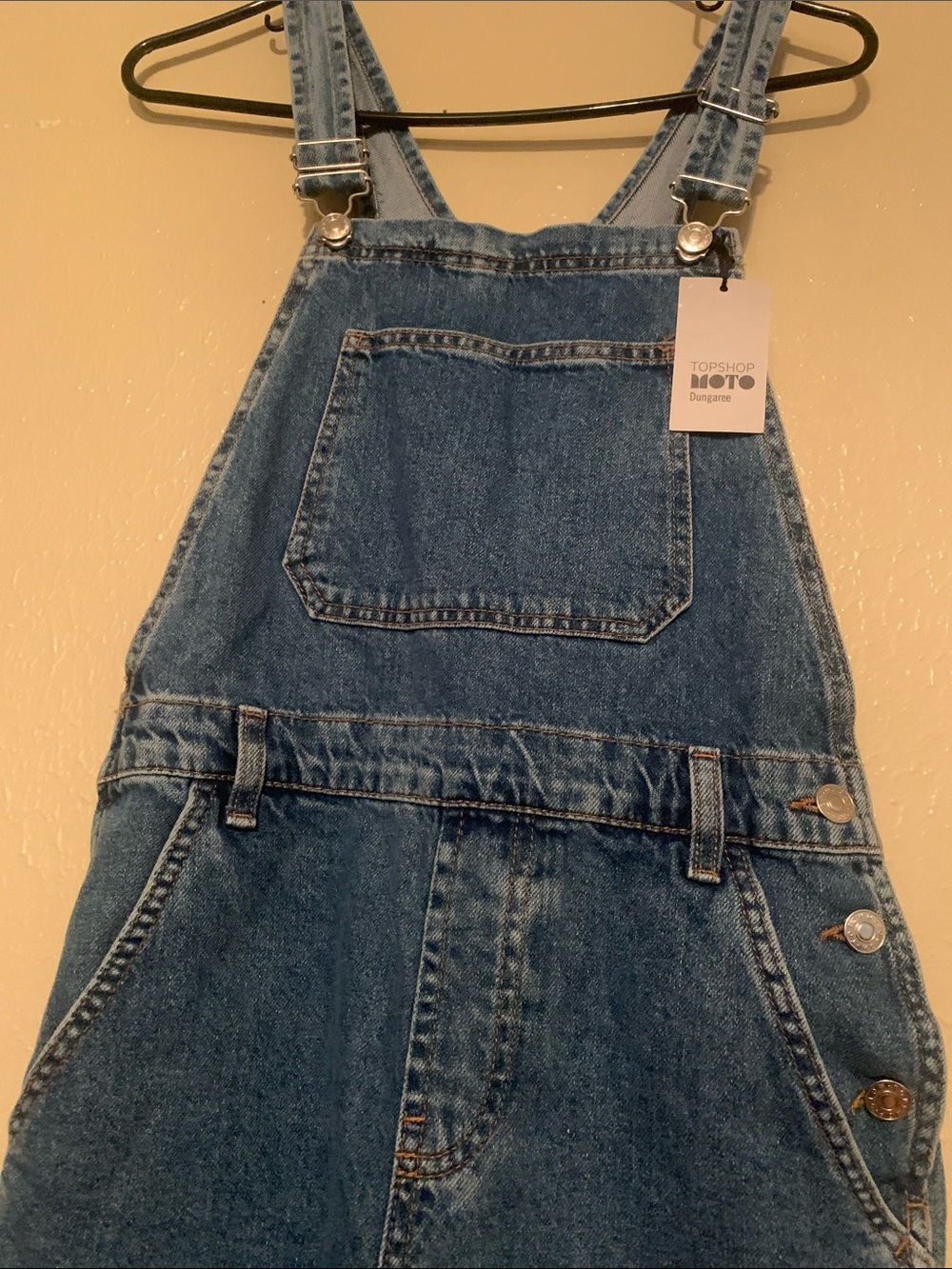 NWT Dungaree Topshop Petite Overalls (Size 4)